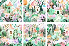 Secret Garden - Idyllic Watercolor Country Landscape Scenes Product Image 3