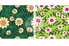 Paradise Flowers - Seamless Digital Paper Patterns Product Image 4