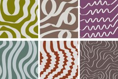 Minimal Calligraphy Line Vector Pattern Papers Product Image 4