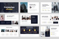 Corponies - Corporate Business Keynote Template Product Image 2