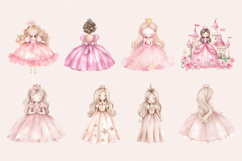 Fairytale Princess Kingdom Cliparts PNG Product Image 2
