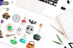 Cute Halloween Decoration Printable Sticker Stheet Product Image 2