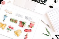 Christmas Decoration Sticker Sheet | Christmas Ornament Product Image 2