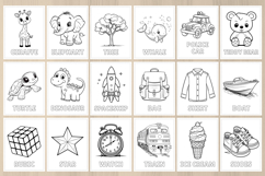 Object Name Printable Coloring Pages for Kids Product Image 2