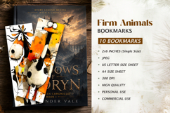 Whimsical Firm Animals Bookmarks Product Image 2