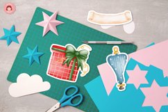 Christmas Decoration Sticker Sheet | Christmas Ornament Product Image 3
