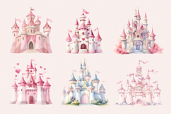Fairytale Princess Kingdom Cliparts PNG Product Image 3