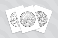 Stained Glass Coloring Pages for Kids Product Image 3