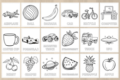 Object Name Printable Coloring Pages for Kids Product Image 3