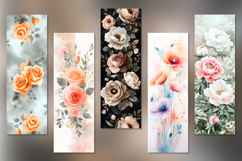 Floral Printable Bookmark Design Product Image 3