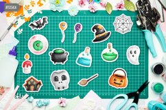 Cute Halloween Decoration Printable Sticker Stheet Product Image 3