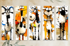 Whimsical Firm Animals Bookmarks Product Image 4