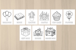 Object Name Printable Coloring Pages for Kids Product Image 4