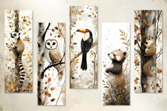 Woodland Animals Printable Bookmaks Product Image 4