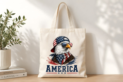 4th of July Eagle Shirt Clipart Product Image 4