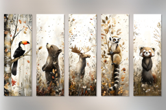 Woodland Animals Printable Bookmaks Product Image 4