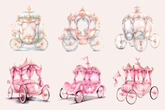 Fairytale Princess Kingdom Cliparts PNG Product Image 5