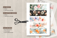 Floral Printable Bookmark Design Product Image 5