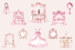 Fairytale Princess Kingdom Cliparts PNG Product Image 6