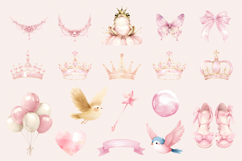 Fairytale Princess Kingdom Cliparts PNG Product Image 7