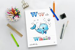 ABC Alphabet Baby Shower Coloring Book Product Image 7