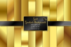 Gold gradients | Backgrounds | digital paper | 20 JPG Product Image 1