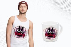Quote Red is for Victory - sublimation design Product Image 2