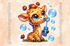 Girraffe|Printable Animal Sticker Product Image 2