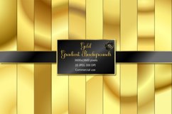 Gold gradients | Backgrounds | digital paper | 20 JPG Product Image 1