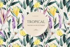 Tropical DesignPattern &amp; Motifs. Tropical seamless Product Image 1