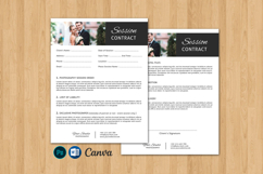 Session Contract Form For Photographer Product Image 1