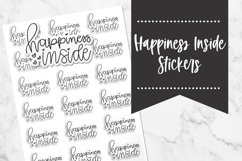 Happiness Inside Thank You Stickers Product Image 1