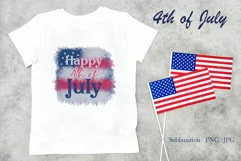 Happy 4th of July, American independence day patriotic quote Product Image 2