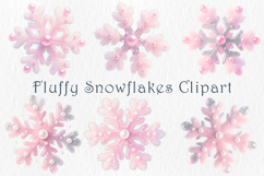 Snowflake Clipart Set 20 png Product Image 1