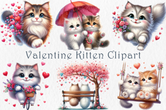 Valentine Kitten Clipatr, 20 png Product Image 1
