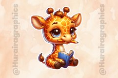 Girraffe|Printable Animal Sticker Product Image 2