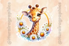 Girraffe|Printable Animal Sticker Product Image 2