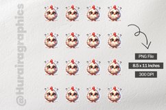 Hen|Printable Animal Sticker Product Image 3