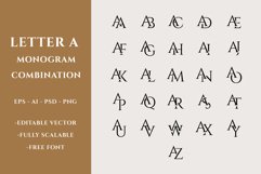 Letter A Combination Logo Maker Pack Product Image 2