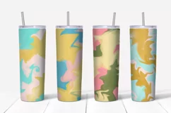 20oz skinny tumbler wrap designs, colorful sublimation png Product Image 3