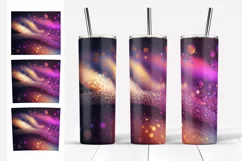 Glitter Tumbler Sublimation. Colorful Tumbler Designs 20oz Product Image 3