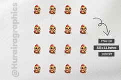 Hen|Printable Animal Sticker Product Image 3