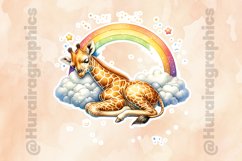 Girraffe|Printable Animal Sticker Product Image 2