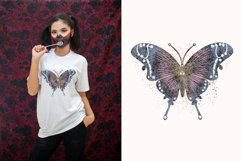 Gothic butterfly sublimation design png Product Image 2