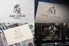Letter A Combination Logo Maker Pack Product Image 11