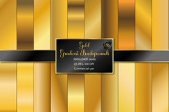 Gold gradients | Backgrounds | digital paper | 20 JPG Product Image 1