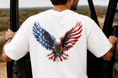 Eagle Patriotic PNG, USA 250 Years Product Image 2