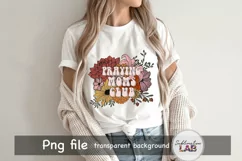 Praying Moms Club Mama Floral Mother Day Sublimation Design Product Image 2