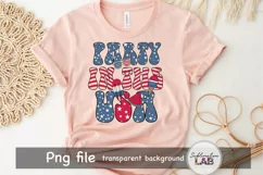Party in the USA Png Sublimation Design America 4th of July Product Image 5