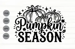 Pumpkin Season Svg, Fall Season Svg, Pumpkin Patch Svg. Product Image 1